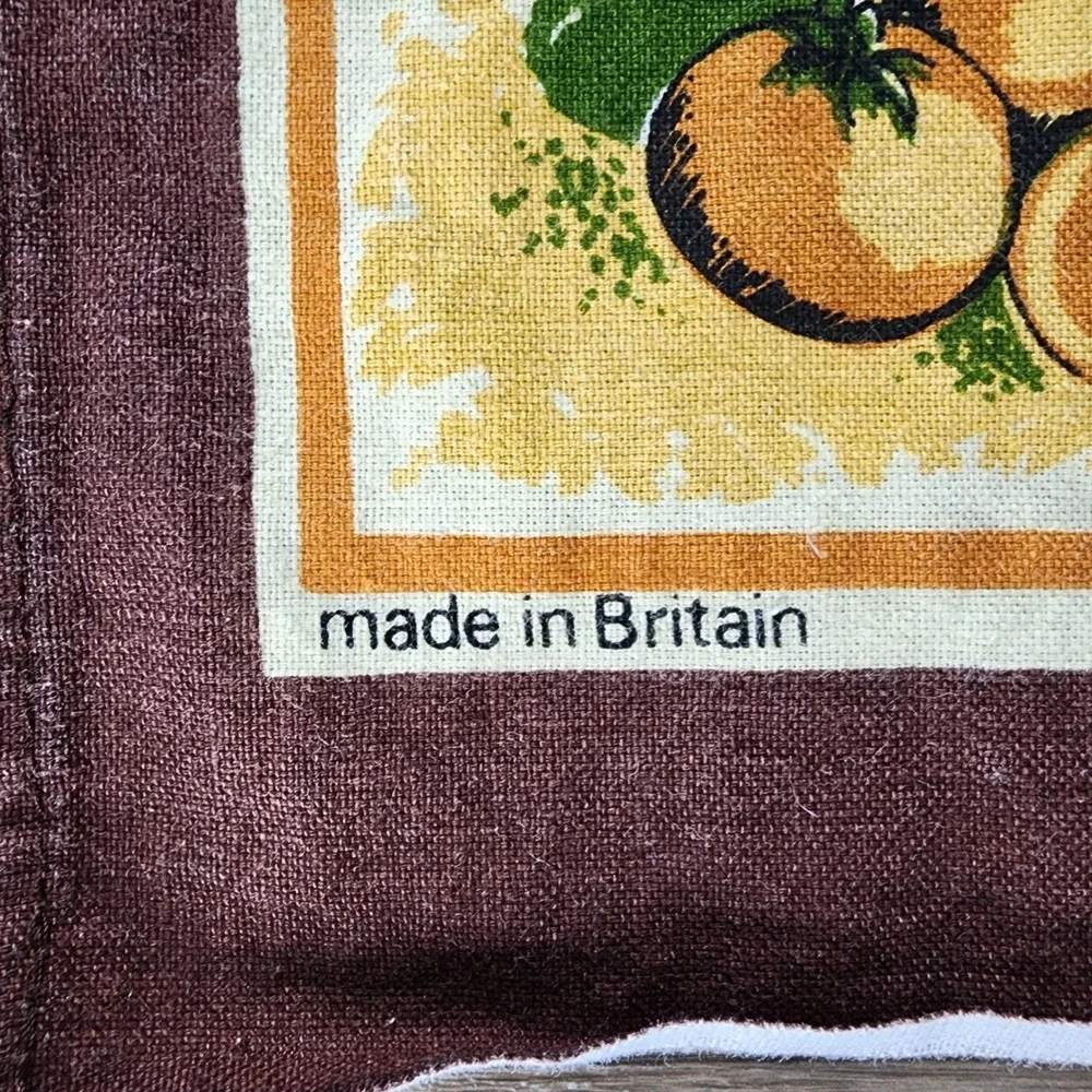 Old‎ Cotswold Recipes Kitchen Tea Towel Made in Britain Cotton Vintage British